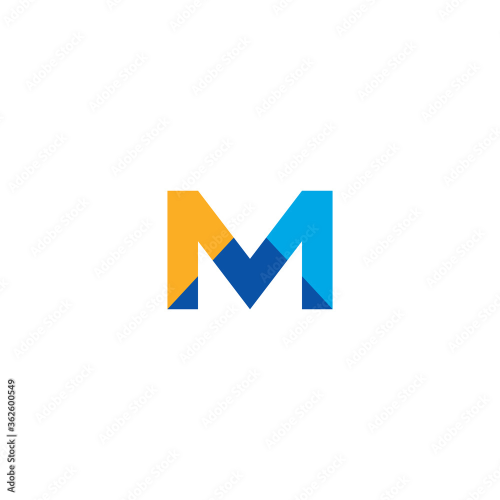 Letter M logo or icon design Letter M logo or icon design