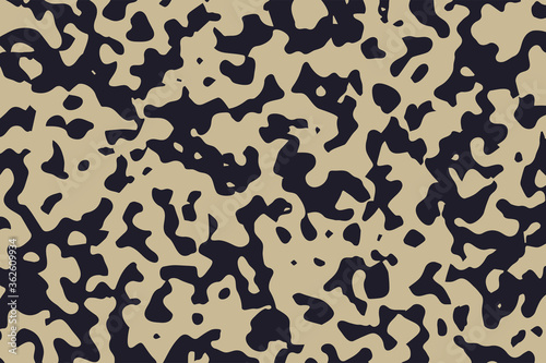 Vector design of camouflage soldier seamless pattern. Military texture on textiles