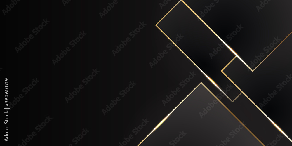 Black and gold cloth lines background Black and gold cloth lines background