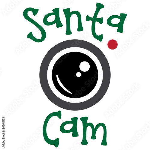 Santa Cam Vector