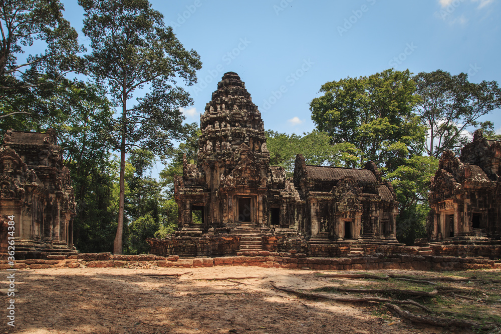 Ancient temples of Angkor.