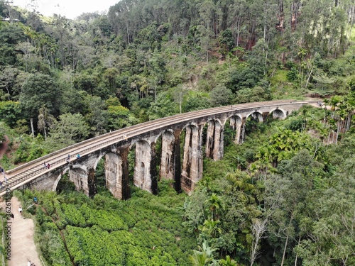 sri lanka nine arch bridge