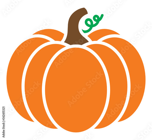 Fall Pumpkin Vector