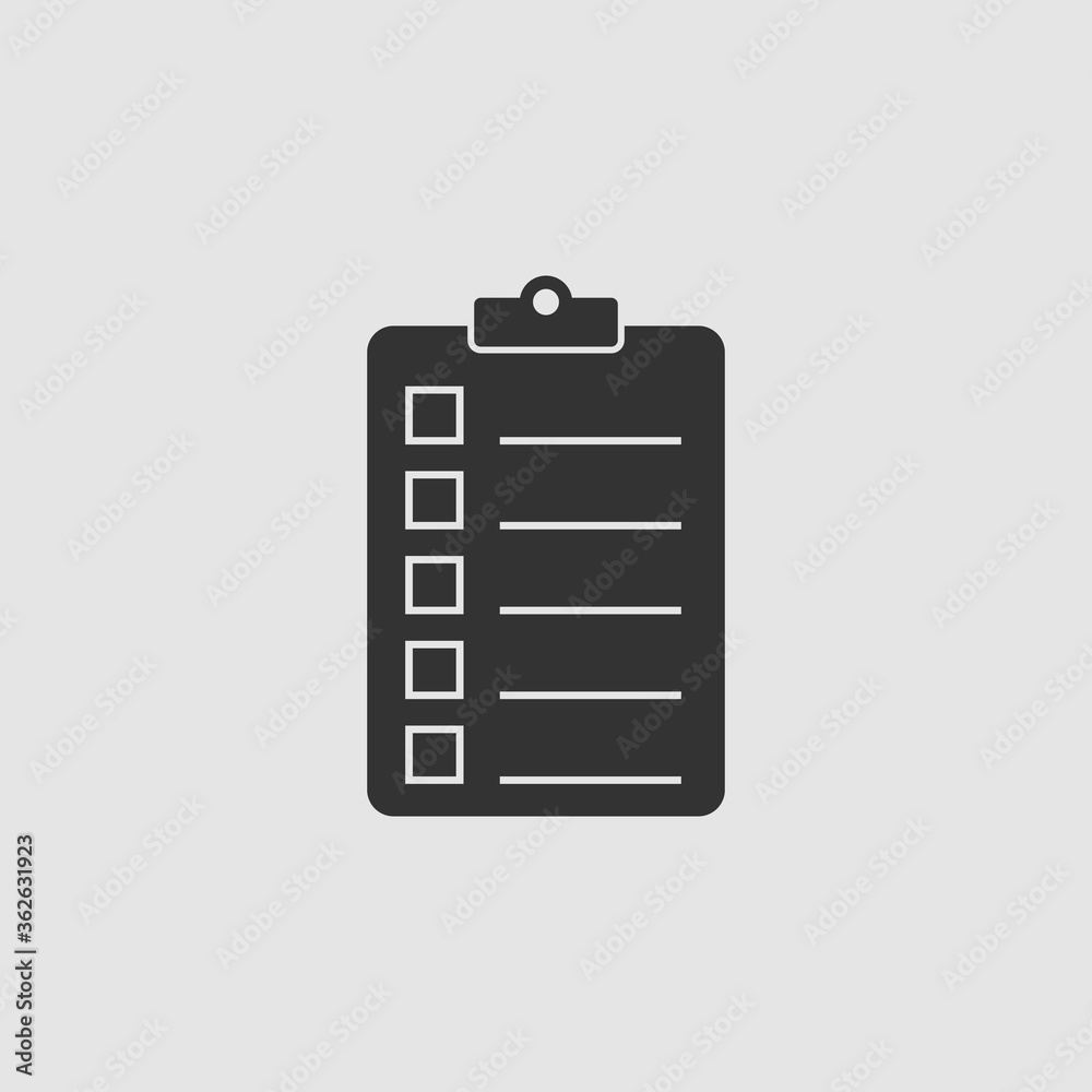 Quality control icon flat Quality control icon flat