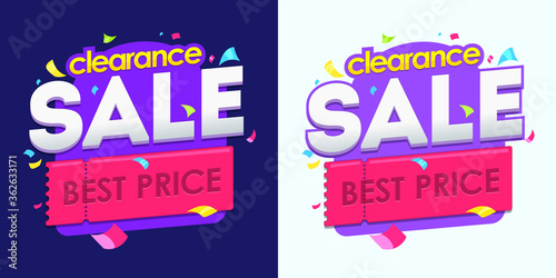 Sale banner, badges, design vector illustration. Badges vector discount