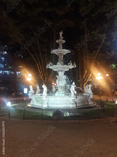 Fountain in Montevideo Uruguay 2019