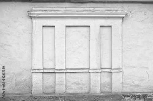 Historical building white wall texture