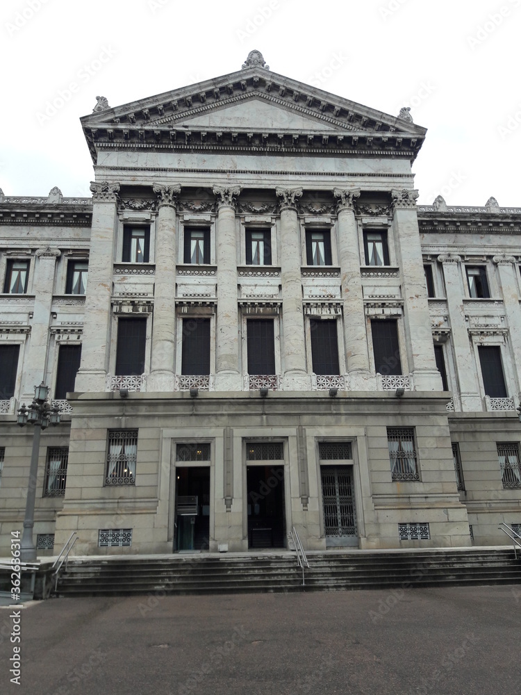 Historic buildings and architecture in Montevideo Uruguay 2019