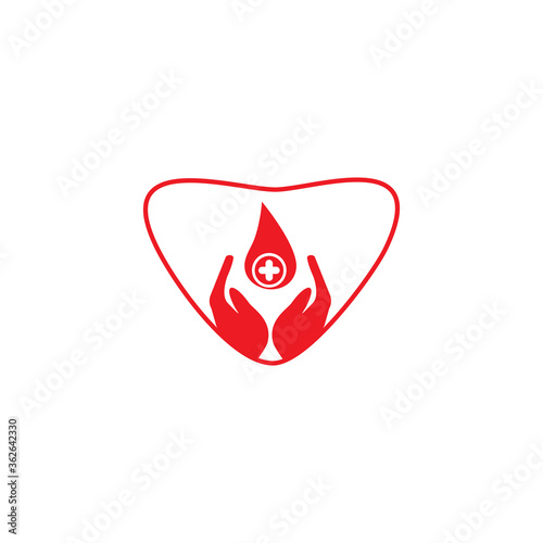 blood donations icon vectors illustrations template design