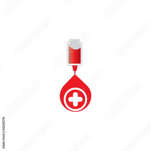 blood donations icon vectors illustrations template design