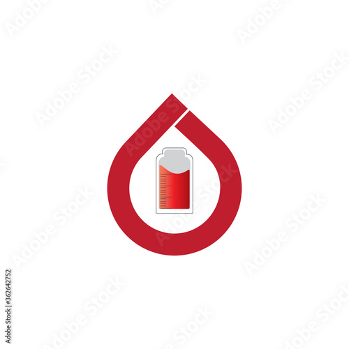 blood donations icon vectors illustrations template design