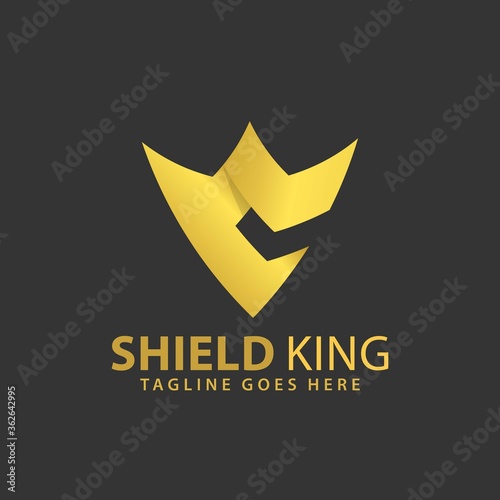 Free Download Abstract Letter C Shiled King Logos Design Vector Illustration Template Stock Premium - GFXLoad