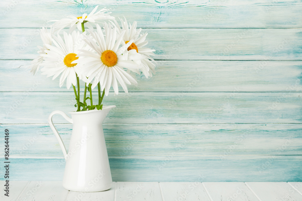 custom made wallpaper toronto digitalChamomile flowers bouquet