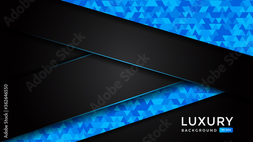 Premium luxury background with overlap layer background and patter on background. Vector premium background. Eps10	