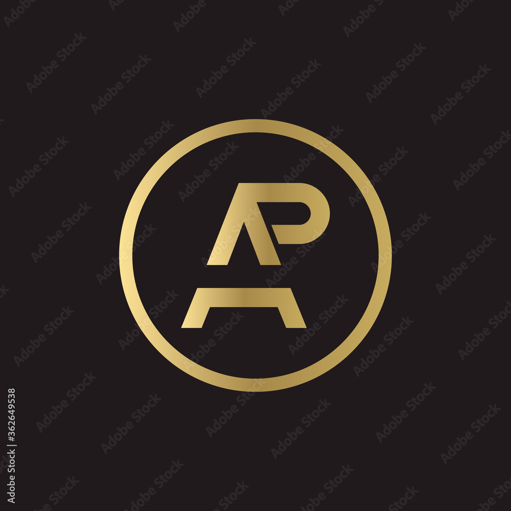 AP Logo Design Business Typography Vector Template. Creative Linked Letter AP Logo Template. AP Font Type Logo AP Logo Design Business Typography Vector Template. Creative Linked Letter AP Logo Template. AP Font Type Logo