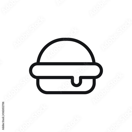 fast food icon vector