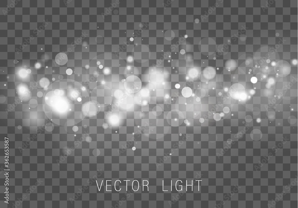 White bokeh blur White bokeh blur