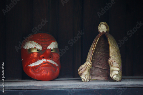 japanese masks photo