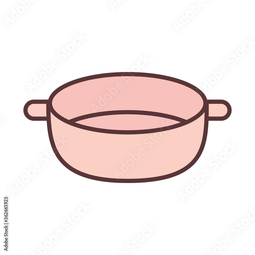 baby bowl feeding and care newborn template line and fill icon