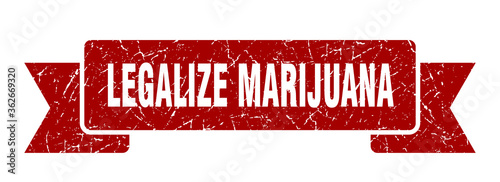 legalize marijuana ribbon. legalize marijuana grunge band sign. legalize marijuana banner