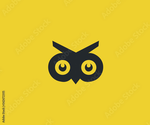 vector illustration of an owl