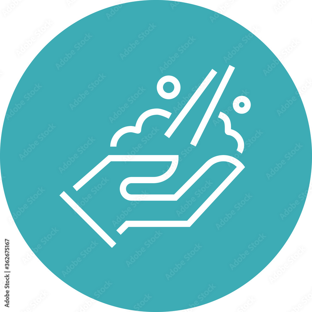 Hand Washing Station Outline Icon Hand Washing Station Outline Icon