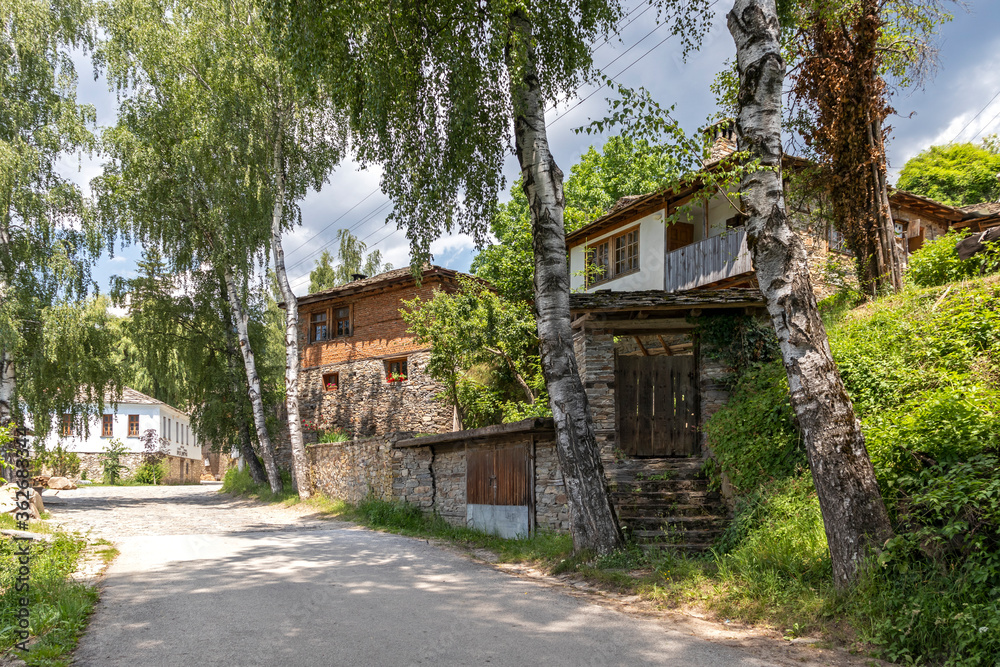 Old houses at Village of Kovachevitsa, Bulgaria Old houses at Village of Kovachevitsa, Bulgaria