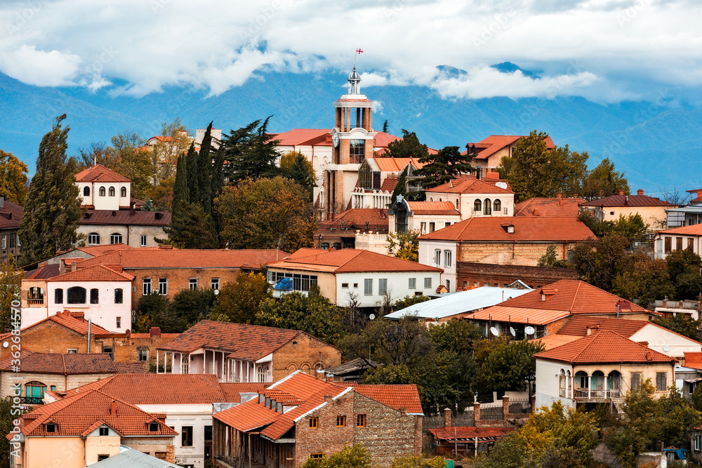 Signagi city in Kakheti region, Georgia