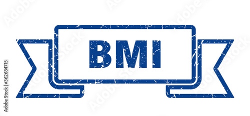 bmi ribbon. bmi grunge band sign. bmi banner