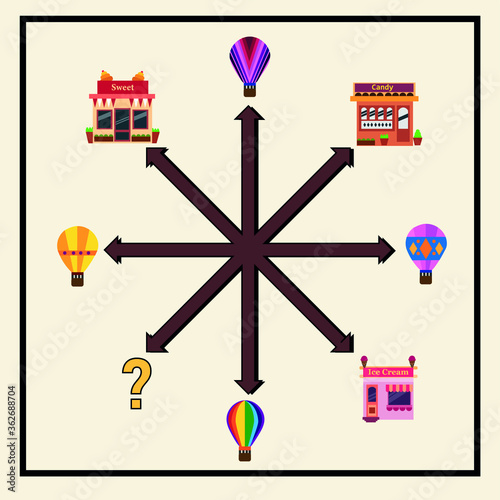 Mathematical riddle. Children funny riddle entertainment. Sheet right answer. Vector activity page and game.