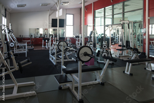 Gym Fitness Center Interior