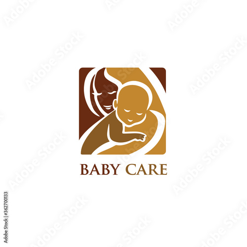 baby care Logo vector template eps for your company, industry purpose ready to use