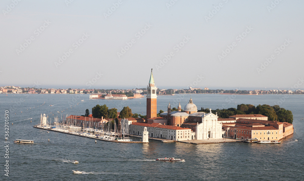 Grand Canal in Venice featuring buildings and boats