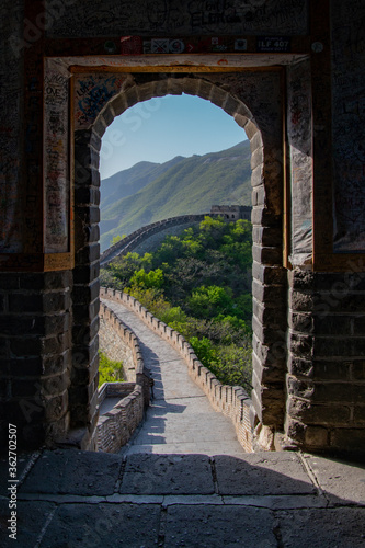 View to the Great Wall of China, Beijing
