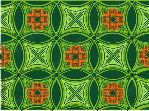 Batik Indonesian: is a technique of wax-resist dyeing applied to whole cloth, or cloth made using this technique originated from Indonesia.
