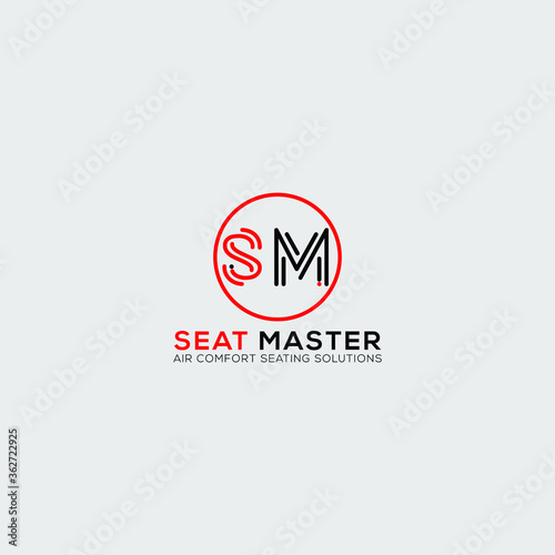 Free Download Creative letter SM design.icon used for your company logo. - GFXLoad