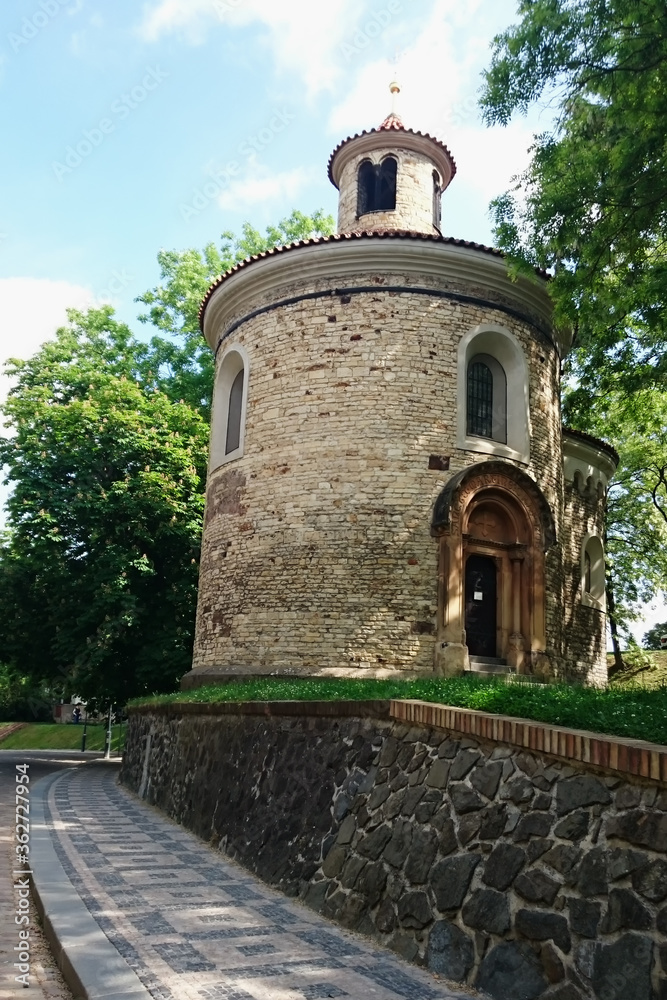 Rotunda of St Martin in Vysehrad, Prague, Czech Republic Rotunda of St Martin in Vysehrad, Prague, Czech Republic