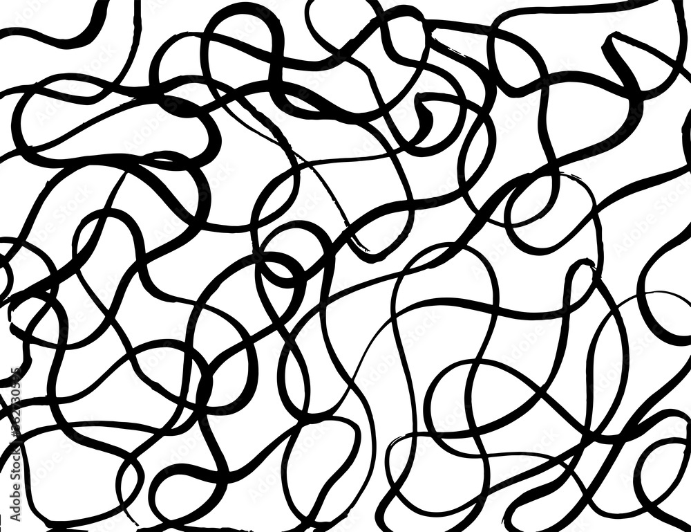 Obraz premium White and black vector. Grunge background. Abstract brush pattern.