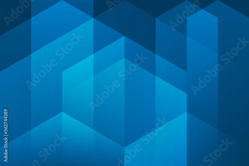 abstract background overlap with concept basic pentagon shape