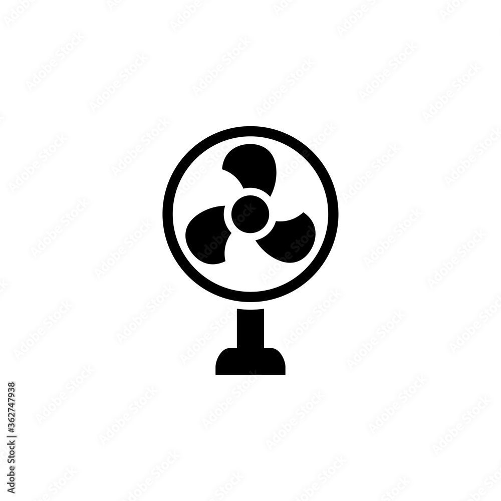 standing fan icon vector symbol template standing fan icon vector symbol template