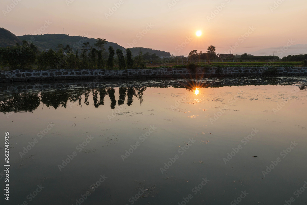 Fototapeta premium tranquil country scenery