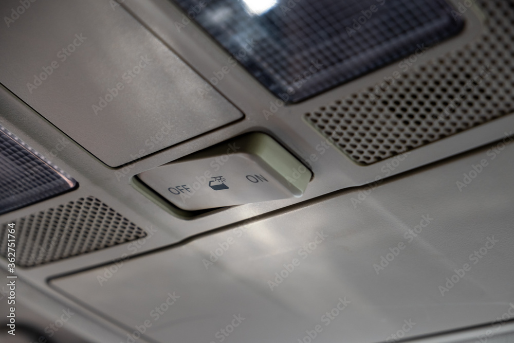 Interior Car Lights Switched Off Interior Car Lights Switched Off