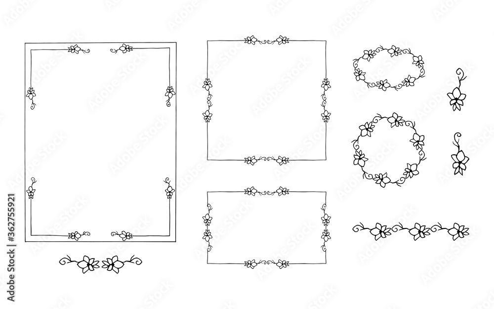 Creating a daily planner Frame is hand drawn Creating a daily planner Frame is hand drawn