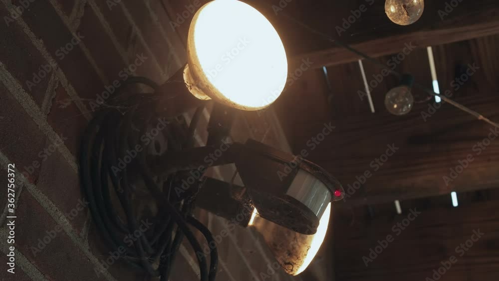 motion sensor light outside