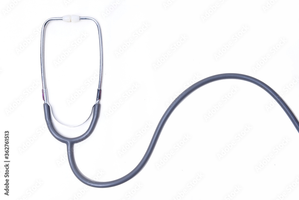 Black stethoscope