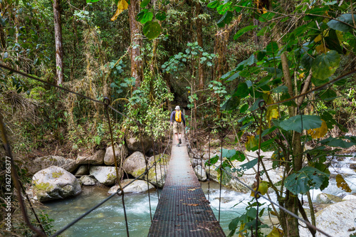 Bridge in Costa Rica photo