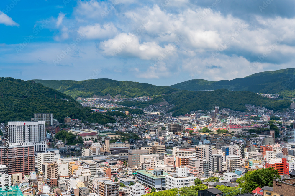 長崎市内の風景　都市景観