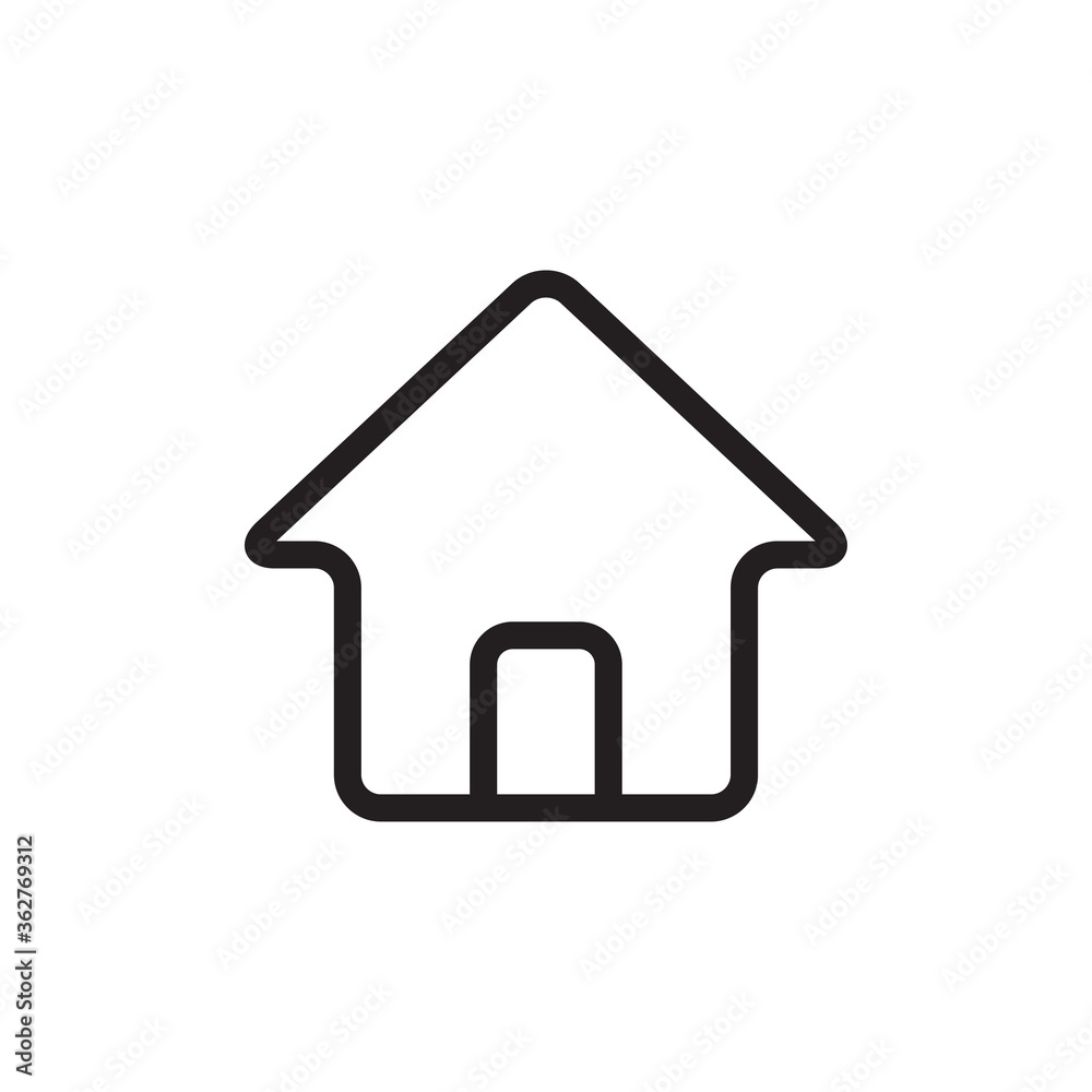 home icon vector symbol template home icon vector symbol template