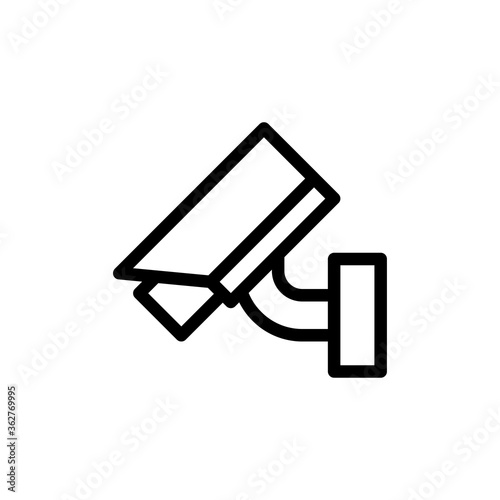 cctv icon vector symbol template