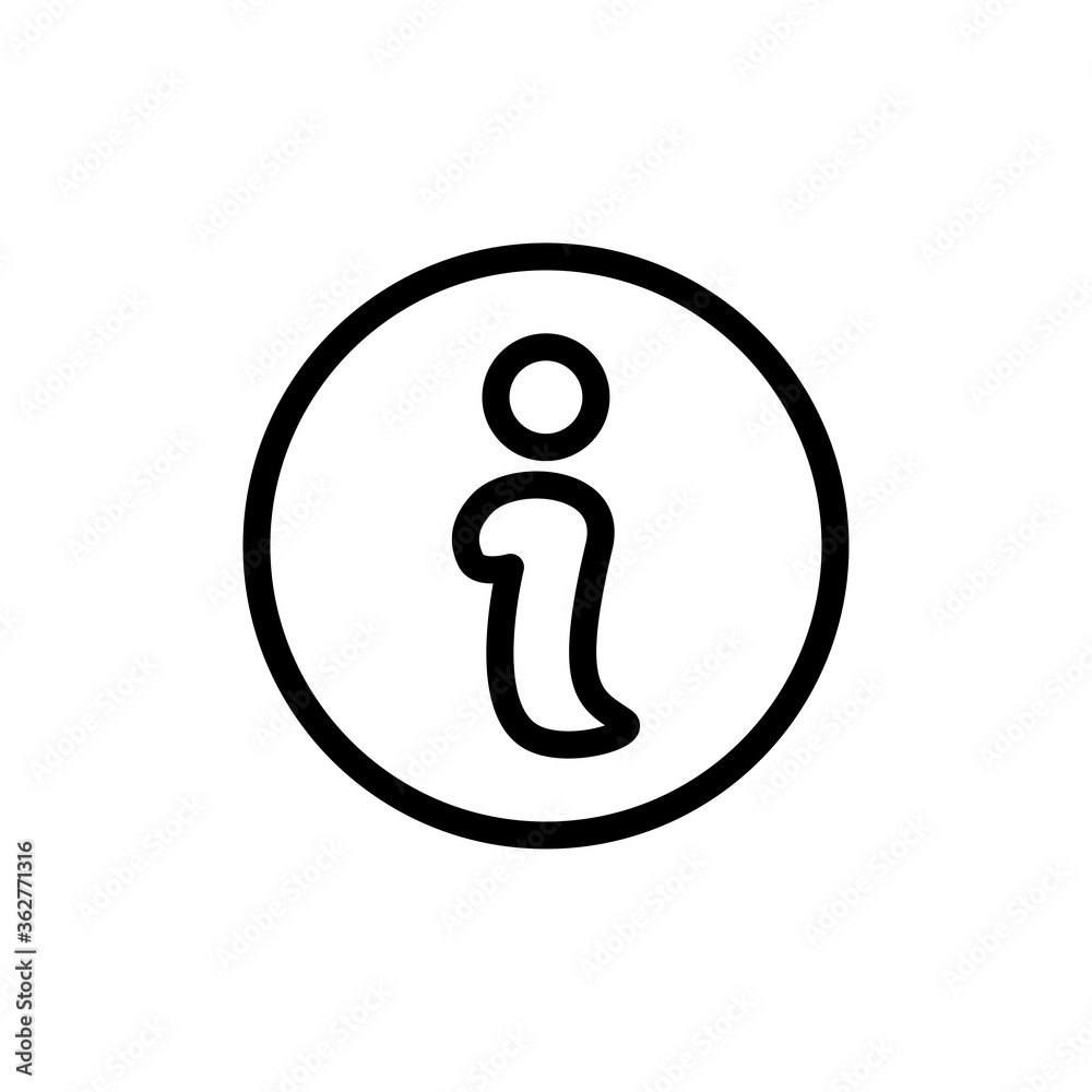 info sign icon vector symbol template info sign icon vector symbol template